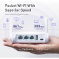GL.iNet GL-SFT1200 Opal - Routeur WiFi Portable Dual Band avec VPN, répéteur, OpenWrt, pour maison et voyage GL.iNet GL-SFT1200 Opal - Routeur WiFi Portable Dual Band avec VPN, répéteur, OpenWrt, pour maison et voyage