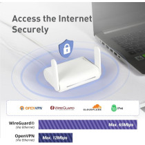 GL.iNet GL-SFT1200 Opal Portable Dual-Band WiFi Travel Router & VPN