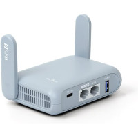 GL.iNet GL-MT3000 Beryl AX Portable Wi-Fi 6 Travel Router, 2.5G VPN Router for Business, Mobile, RV, Plane