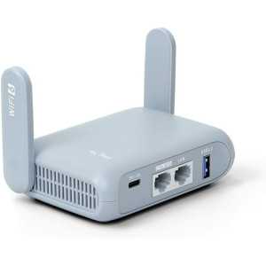 GL.iNet GL-MT3000 Beryl AX - Routeur de Voyage Portable Wi-Fi 6, VPN, 2.5G, Idéal Business et Mobile