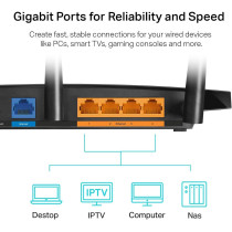 Routeur WiFi TP-Link AC1900 Archer A8 - Double Bande Gigabit