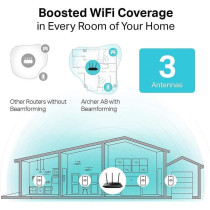 TP-Link AC1900 Archer A8 Smart Dual Band Gigabit WiFi Router with MU-MIMO