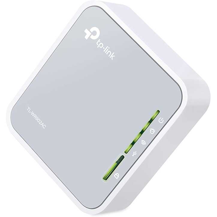 TP-Link AC750 Portable Nano Travel Router TL-WR902AC - Dual Band, Multiple Modes, USB 2.0 Port TP-Link AC750 Portable Nano Travel Router TL-WR902AC - Dual Band, Multiple Modes, USB 2.0 Port