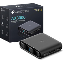 TP-Link AX3000 Travel Router TL-WR3002X | Dual-Band Wi-Fi 6, Multi-Gig