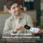 Digital Business Card - No Subscription, Unlimited NFC & QR Sharing - Custom Black Card for iPhone & Android Digital Business Card - No Subscription, Unlimited NFC & QR Sharing - Custom Black Card for iPhone & Android