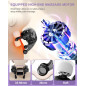 Appareil de Massage Shiatsu Cou avec Chaleur, Masseur Électrique Portable sans Fil, Soulagement Douleur Musculaire Appareil de Massage Shiatsu Cou avec Chaleur, Masseur Électrique Portable sans Fil, Soulagement Douleur Musculaire
