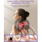 Appareil de Massage Shiatsu Cou avec Chaleur, Masseur Électrique Portable sans Fil, Soulagement Douleur Musculaire Appareil de Massage Shiatsu Cou avec Chaleur, Masseur Électrique Portable sans Fil, Soulagement Douleur Musculaire