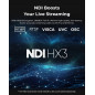 OBSBOT Tail Air NDI 4K AI Tracking PTZ Camera with Gesture Control, HDMI/USB-C/Wireless Streaming for Live Video
