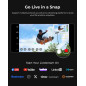 OBSBOT Tail Air NDI 4K Caméra PTZ AI avec Contrôle Gestuel, HDMI/USB-C, Streaming Vidéo Live