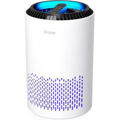 AROEVE Air Purifier for Bedroom – 3-Layer Filter, Sleep Mode, Timer