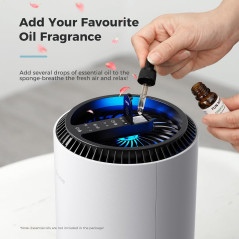 AROEVE Air Purifier for Bedroom – 3-Layer Filter, Sleep Mode, Timer