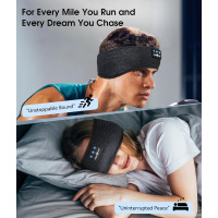 MUSICOZY Bluetooth 5.4 Sleep Headphones Headband with HD Stereo Speakers
