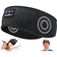 MUSICOZY Bluetooth 5.4 Sleep Headphones Headband with HD Stereo Speakers Wireless Earbuds for Travel & Yoga