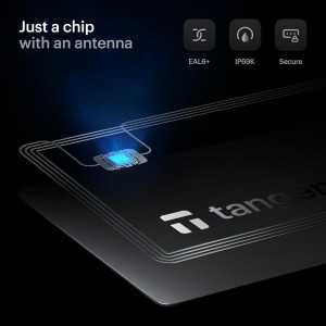 TANGEM Wallet Pack of 2 – Secure Offline Hardware Cold Storage for Bitcoin, Ethereum, NFTs & More