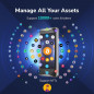 ELLIPAL Titan 2.0 Wallet Crypto Froid 100% Offline, Air-gapped, Sécurisé pour 10000+ Coins, Tokens & NFTs