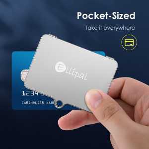 ELLIPAL 316 Stainless Steel Seed Phrase Backup for Ledger & Trezor Wallets
