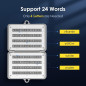 ELLIPAL Coffret Sécurisé en Acier Inoxydable 316 pour Phrase de Sauvegarde Crypto 24 Mots, Compatible BIP39 ELLIPAL Coffret Sécurisé en Acier Inoxydable 316 pour Phrase de Sauvegarde Crypto 24 Mots, Compatible BIP39