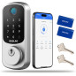 DESLOC B200 Serrure Intelligente à Empreinte Digitale, Sans Clé, Contrôle App, Clavier Tactile, 12 Mois Batterie DESLOC B200 Serrure Intelligente à Empreinte Digitale, Sans Clé, Contrôle App, Clavier Tactile, 12 Mois Batterie