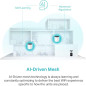 TP-Link Deco X55 AX3000 WiFi 6 Mesh System (3-Pack) - Covers 6500 Sq.Ft, 3 Gigabit Ports, Ethernet Backhaul