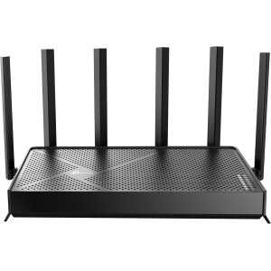 Routeur Wi-Fi 7 TP-Link Archer BE6500 Dual-Bande, Ports 2.5 Gbps, USB 3.0, Couverture 2 400 pi², 90 Appareils