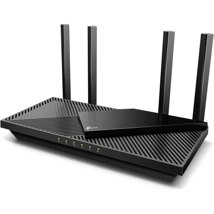 TP-Link Archer AX55 AX3000 Dual-Band Wi-Fi 6 Router | Gigabit, EasyMesh, VPN, HomeShield, USB 3.0