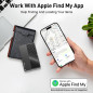 2025 Apple MFi Certified Bluetooth Tracker for iOS – Find My iPhone Card Wallet GPS Tracker, 5-10 Yr Battery