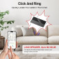 2025 Apple MFi Certified Bluetooth Tracker for iOS – Find My iPhone Card Wallet GPS Tracker, 5-10 Yr Battery