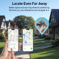 2025 Apple MFi Certified Bluetooth Tracker for iOS – Find My iPhone Card Wallet GPS Tracker, 5-10 Yr Battery