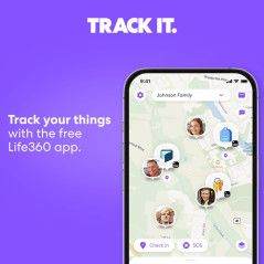 Tile by Life360 Slim - Localisateur Bluetooth pour bagages