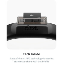 dot. Band : Carte de Visite Digitale Compatible iPhone & Android