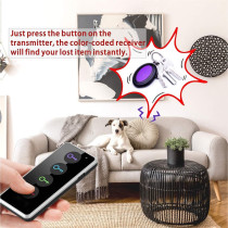Reyke Key Finder : Localisateur RF 131ft, 4 Récepteurs, 80dB+