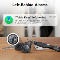 Air Tracker Tags 2025 MFi Apple - Localisateur Bluetooth Clés
