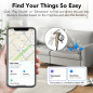 2025 Air Tracker Tags Apple MFi Certifié (iOS) – Pack de 4, Localisateur Bluetooth, Batterie Remplaçable 2025 Air Tracker Tags Apple MFi Certifié (iOS) – Pack de 4, Localisateur Bluetooth, Batterie Remplaçable