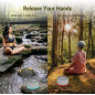 Kipcush Tibetan Meditation Bowl Sound Machine - 7 Singing Bowls for Yoga, Meditation, Chakra Healing & Stress Relief