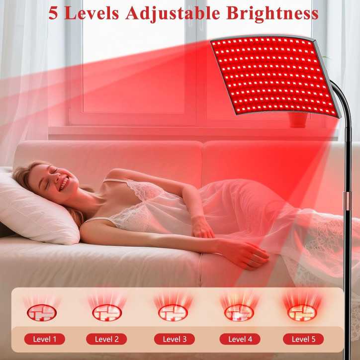 Red Light Therapy Panel for Body & Face, 660nm & 850nm Infrared LED, Large Home Device – Ideal Gift for Women Red Light Therapy Panel for Body & Face, 660nm & 850nm Infrared LED, Large Home Device – Ideal Gift for Women