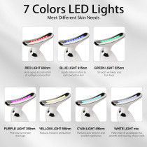Red Light Therapy Wand for Face & Neck | 7 Color LED Skin Care Tool