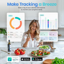 Etekcity Smart Kitchen Scale with Nutritional Calculator & App – 11lb