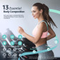 Balance Numérique Intelligente Corps & IMC 400lbs, Analyseur Composition Corporelle, Synchronisation Apps - Noir Balance Numérique Intelligente Corps & IMC 400lbs, Analyseur Composition Corporelle, Synchronisation Apps - Noir