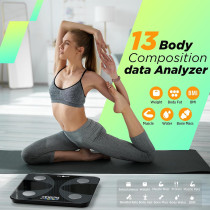 Balance Digitale Intelligente RunSTAR – Poids et Graisse Corporelle