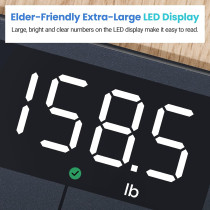 Pèse-personne Digital Etekcity 400 lbs, Précis et Lumineux