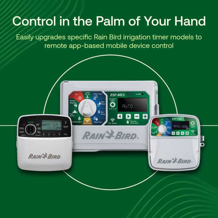 Rain Bird LNK2 Smart WiFi Module (2nd Gen) for TRU Timers & ESP/LX/RZXe Controllers (Post 11/2/16)