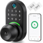 Yamiry Keypad Smart Door Lock with Knob – Fingerprint, Passcode, Keyless Entry & Easy Installation Yamiry Keypad Smart Door Lock with Knob – Fingerprint, Passcode, Keyless Entry & Easy Installation