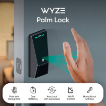 Wyze Palm Lock – Smart Keyless Door Lock with Palm Vein Recognition