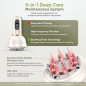 Body Sculpting Machine with Microcurrent, Heat & Vibration – Lymphatic Drainage & Anti-Cellulite Massager for Legs, Arms