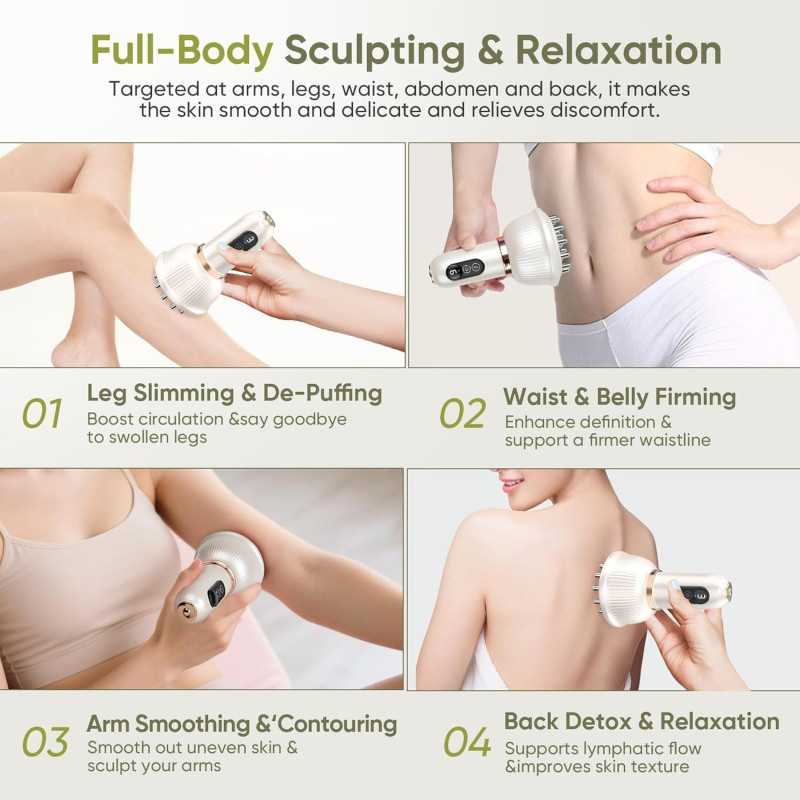 Body Sculpting Machine: Lymphatic Drainage & Anti-Cellulite Massager