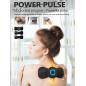TENS Black Unit with 2 Pads - EMS Microcurrent Mini Massager, Low Frequency Muscle Stimulator & Pain Relief Device TENS Black Unit with 2 Pads - EMS Microcurrent Mini Massager, Low Frequency Muscle Stimulator & Pain Relief Device