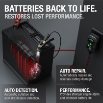 NOCO GENIUS1 1A 6V/12V Smart Battery Charger with Overcharge Protection