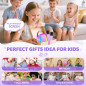 Mini Karaoke Enfant 2025 – Cadeau Anniversaire Noël Fille 4-12+ Ans, MP3 Portable, 2 Micros Sans Fil Mini Karaoke Enfant 2025 – Cadeau Anniversaire Noël Fille 4-12+ Ans, MP3 Portable, 2 Micros Sans Fil