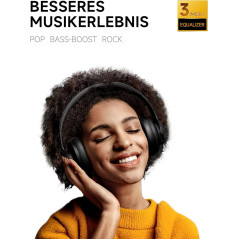 Picun B8 Wireless Bluetooth Headphones – 120H Playtime, Low Latency, Hands-Free