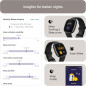 Fitbit Versa 4 Smartwatch with GPS, Heart Rate, 40+ Exercises, Sleep Tracking, Black/Graphite, S & L Bands Fitbit Versa 4 Smartwatch with GPS, Heart Rate, 40+ Exercises, Sleep Tracking, Black/Graphite, S & L Bands